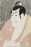 An Okubi-e Portrait of the Actor Ichikawa Ebizo IV (1741-1806)-Toshusai Sharaku-Giclee Print