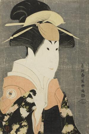 The Actor Segawa Tomisaburo II as Yadorigi, Wife of Ogishi Kurando, 1794