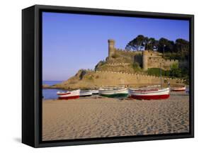 Tossa De Mar, Costa Brava, Catalunya (Catalonia) (Cataluna), Spain, Europe-Gavin Hellier-Framed Stretched Canvas