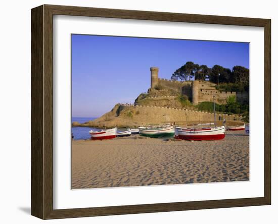 Tossa De Mar, Costa Brava, Catalunya (Catalonia) (Cataluna), Spain, Europe-Gavin Hellier-Framed Photographic Print