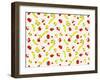 Tossed Fruit-null-Framed Art Print