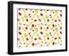 Tossed Fruit-null-Framed Art Print