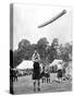 Tossing the Caber at the Highland Games, Scotland, 1936-null-Stretched Canvas