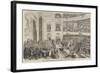 Total Abstainers' Meeting in Sadler's Wells Theatre-George Cruikshank-Framed Giclee Print