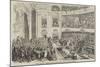 Total Abstainers' Meeting in Sadler's Wells Theatre-George Cruikshank-Mounted Giclee Print