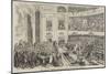 Total Abstainers' Meeting in Sadler's Wells Theatre-George Cruikshank-Mounted Giclee Print