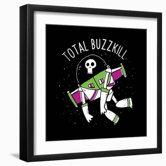 Total Buzzkill-Michael Buxton-Framed Art Print