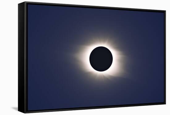 Total Eclipse of Sun-null-Framed Stretched Canvas