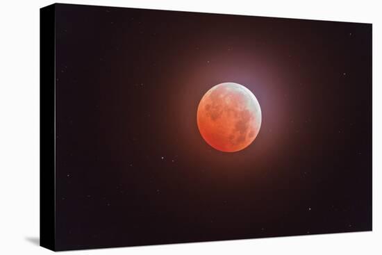 Total Eclipse of the Moon-Stocktrek Images-Stretched Canvas