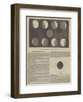 Total Eclipse of the Moon-null-Framed Giclee Print