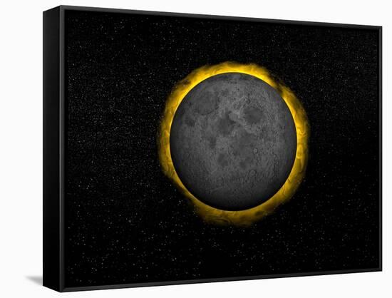 Total Eclipse of the Sun-null-Framed Stretched Canvas