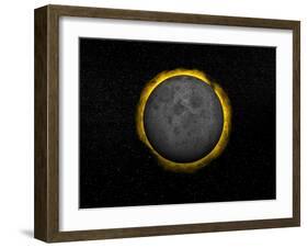 Total Eclipse of the Sun-null-Framed Art Print