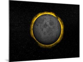 Total Eclipse of the Sun-null-Mounted Art Print