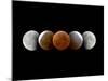 Total Lunar Eclipse, Montage Image-Dr. Juerg Alean-Mounted Premium Photographic Print