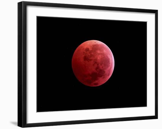 Total Lunar Eclipse Taken on December 10, 2011-null-Framed Photographic Print