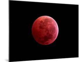 Total Lunar Eclipse Taken on December 10, 2011-null-Mounted Photographic Print