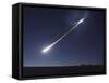 Total Lunar Eclipse with Eclipse Motion Trail-null-Framed Stretched Canvas