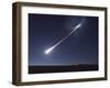 Total Lunar Eclipse with Eclipse Motion Trail-null-Framed Photographic Print