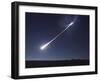 Total Lunar Eclipse with Eclipse Motion Trail-null-Framed Photographic Print