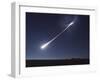 Total Lunar Eclipse with Eclipse Motion Trail-null-Framed Photographic Print