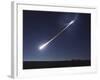 Total Lunar Eclipse with Eclipse Motion Trail-null-Framed Photographic Print