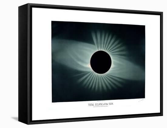 Total Solar Eclipse, 1878-Science, Industry and Business Library-Framed Stretched Canvas