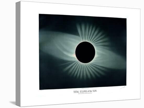 Total Solar Eclipse, 1878-Science, Industry and Business Library-Stretched Canvas