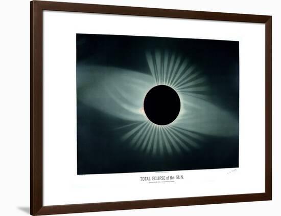 Total Solar Eclipse, 1878-Science, Industry and Business Library-Framed Photographic Print