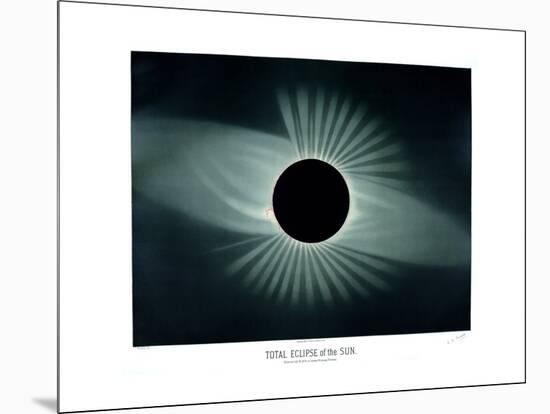 Total Solar Eclipse, 1878-Science, Industry and Business Library-Mounted Photographic Print