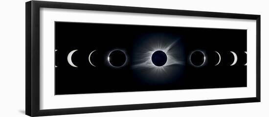 Total Solar Eclipse, 2017-null-Framed Photographic Print