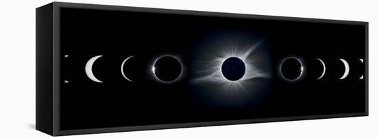 Total Solar Eclipse, 2017-null-Framed Stretched Canvas