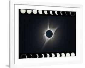 Total Solar Eclipse, 2017-null-Framed Photographic Print