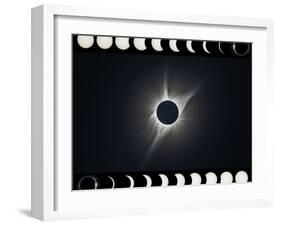 Total Solar Eclipse, 2017-null-Framed Photographic Print