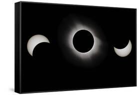 Total Solar Eclipse, 29-03-2006-Eckhard Slawik-Framed Stretched Canvas