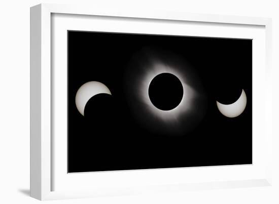 Total Solar Eclipse, 29-03-2006-Eckhard Slawik-Framed Photographic Print