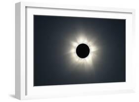 Total solar eclipse, corona at totality-null-Framed Photographic Print