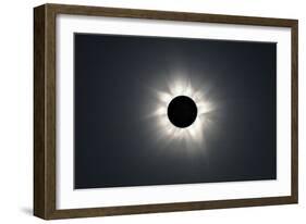 Total solar eclipse, corona at totality-null-Framed Photographic Print