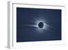 Total solar eclipse, corona at totality-null-Framed Photographic Print