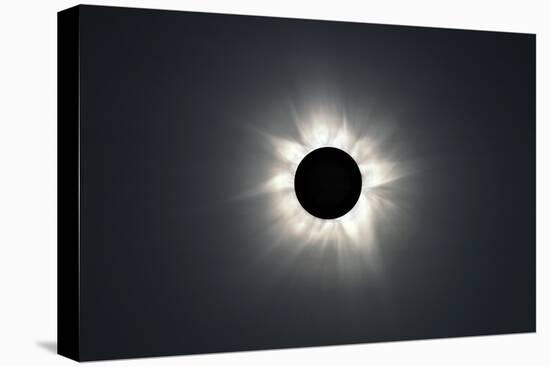 Total solar eclipse, corona at totality-null-Stretched Canvas