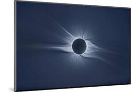 Total solar eclipse, corona at totality-null-Mounted Photographic Print