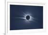 Total solar eclipse, corona at totality-null-Framed Photographic Print