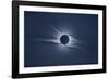 Total solar eclipse, corona at totality-null-Framed Photographic Print