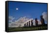 Total solar eclipse, Easter Island, 2010-null-Framed Stretched Canvas