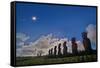 Total solar eclipse, Easter Island, 2010-null-Framed Stretched Canvas