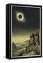 Total Solar Eclipse of 1842-Detlev Van Ravenswaay-Framed Stretched Canvas