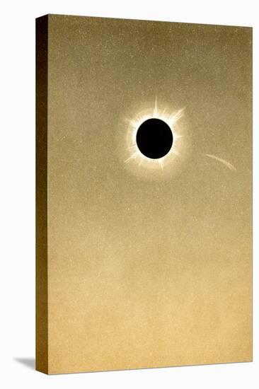 Total Solar Eclipse of 1882 And Comet-Detlev Van Ravenswaay-Stretched Canvas