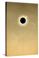 Total Solar Eclipse of 1882 And Comet-Detlev Van Ravenswaay-Stretched Canvas