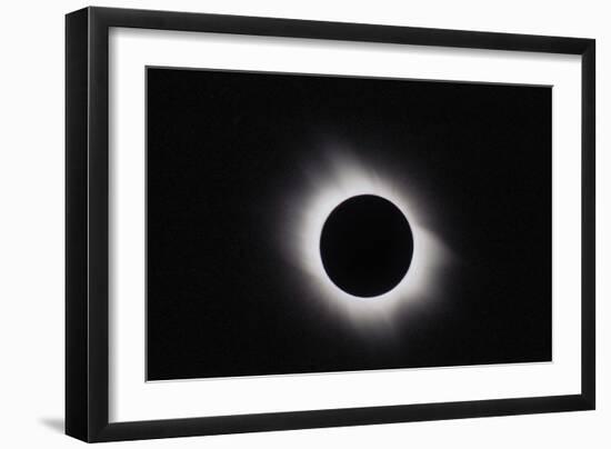 Total Solar Eclipse, Outer Corona-John Sanford-Framed Photographic Print