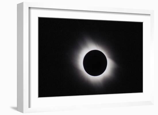 Total Solar Eclipse, Outer Corona-John Sanford-Framed Photographic Print