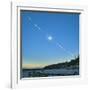 Total solar eclipse, Russia, 2008-null-Framed Photographic Print